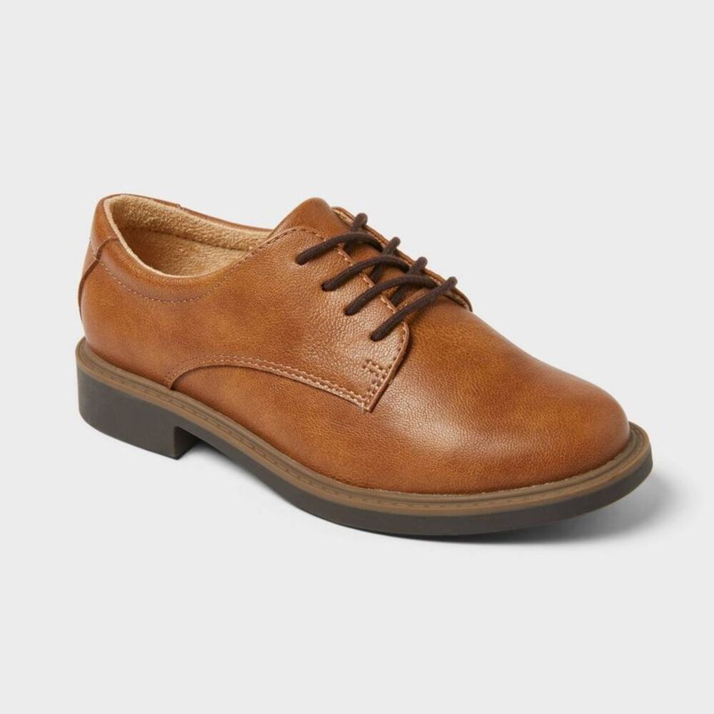Kids' Will Oxford Dress Shoes - Cat & Jack Cognac 5
